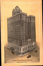 Vintage POSTCARD- Lord Baltimore Hotel, Baltimore, Maryland BK34 - £3.09 GBP