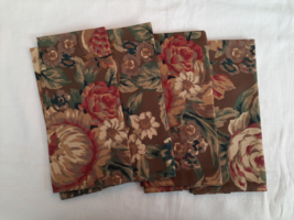 American Living ~ Farmington Floral ~ Set of 4 Napkins ~ NWT ~ Cotton 20... - $29.65