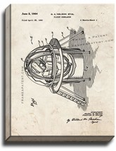 Flight Simulator Patent Print Old Look on Canvas - $39.95+