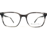 Michael Ryen Eyeglasses Frames MR-322 C1 Gray Square Full Rim 52-18-145 - $60.66