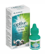 NEW Optive Fusion Lubricant Eye Drops Preservative Free Dry Eye Relief H... - $281.79 MXN