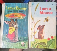 I am a Bunny by Ole Risom I Am Mouse Illustrated Richard Scarry Golden P... - $6.92