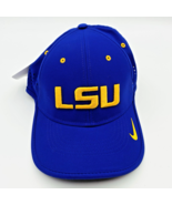 LSU Tigers Nike Legacy91 Dri-Fit Adjustable Hat One Size - Purple Yellow... - $19.95