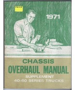 1971 CHEVROLET 40-60 SERIES TRUCKS CHASSIS OVERHAUL MANUAL ORIGINAL ST 3... - $33.85 CAD