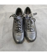 Rutherford Irish Step Dancing Hard Shoes Leather Upper Buckle Strap Girl... - $70.00