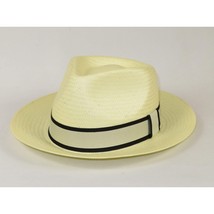 Men's Broner Summer Hat Woven Straw Style Safari SHARP SHOOTER 88-460 Natural image 8