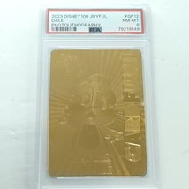 Chip N Dale 2023 Card Fun Disney 100 Years Art Golden 98/100 GOLD Limited PSA 8 - £135.28 GBP