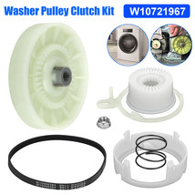 W10721967 Washer Pulley Clutch Kit W10006384 For Whirlpool W10006356 W10... - £23.59 GBP