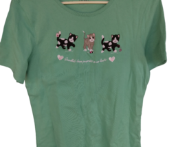 Three Kittens T-Shirt (With Free Shipping) - £12.67 GBP