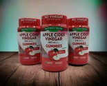 3x Natures Truth 600mg Apple Cider Vinegar Gummies 75 Vegan Apple Flav E... - £25.05 GBP