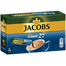 Jacobs CLASSIC 2 in 1 COFFEE SINGLE Portions -DAMAGED BOX-FREE SHIPPING - $12.00