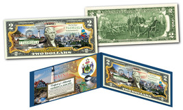 MAINE Genuine Legal Tender $2 Bill USA Honoring America&#39;s 50 States - $13.06