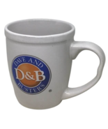 Dave and Busters D&amp;B Coffee Mug White Orange Blue XL Restaurant Ceramic ... - $14.92 CAD