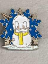 Disney Pin Donald Duck Snowflake Hidden Mickey Trading - £6.96 GBP