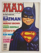 Mad Magazine September 1989 No. 289 Alfred as Batman 4.0 VG Very Good No... - £11.33 GBP