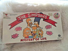 Vintage 90&#39;s The Simpson&#39;s Mystery of Life Game - £25.49 GBP