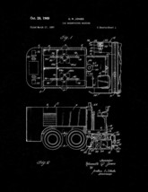 Ice Resurfacing Machine Patent Print - Black Matte - £6.23 GBP+