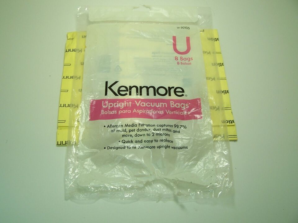 Vacuum Bags Kenmore Upright 50105 Upright  2 Bags New Open - $3.39