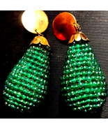 Late 1930s really cool antique dangle earrings - £29.59 GBP