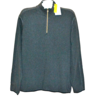 Robert Graham Dark Gray  Men&#39;s Half Zip Sweater Shirt Size XL - $111.82
