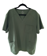 Cherokee Scrubs Infinity Men V Neck Top Olve Green:  Size XL - $27.06 CAD