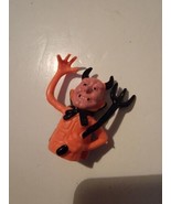 Vintage Halloween Devil  1.75&quot; Children&#39;s Finger Puppet Demon VTG - £19.27 GBP