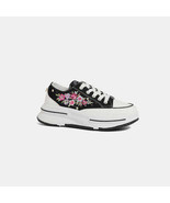Nicole Lee USA Embroidery Detail Platform Lace-Up Sneakers - $64.35