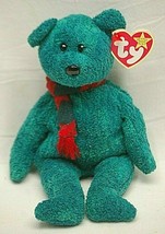Ty Original Beanie Baby Wallace Bear Beanbag Plush Toy Swing &amp; Tush Tags g - £13.44 GBP