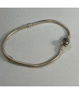 Vintage Pandora Sterling Silver 8 Inch Bracelet - $727.66 MXN