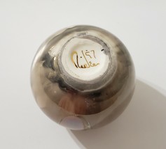 Nielsen&#39;s Luster Signed Ceramics 3 1/4 &quot; x 11.5&quot; Round Vase  - £11.86 GBP