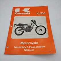 Kawasaki KL250 KL 250 A3 Assembly And Preparation Manual # 99931-1051-01 - £14.15 GBP