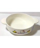 Sanrio Hello Kitty Plastic Toddler Soup Bowl Dish w/Handles - New In Pac... - £3.92 GBP