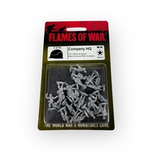 Flames of War Company HQ Rifle And Armored Rifle Company US701 Sealed NO... - $20.25