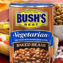 Bush&#39;s Vegetarian Baked Beans - 28oz, (4 Cans Included) - $21.60