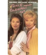 Terms of Endearment Starring Debra Winger Shirley MacLaine VHS - £4.70 GBP