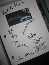 Mary Shelley&#39;s Frankenstein Signed Movie Film Script Screenplay X7 Autograph Rob - £15.72 GBP