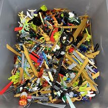 Random Lot Of 20 Pcs Lego Ninjago Chima Minifigure Accessories Weapons - $9.80