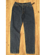 Levi&#39;s 501 Vintage Mom Jeans Button Fly Womens Jrs Size 15 USA Made 1750... - £62.22 GBP