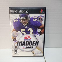 PlayStation 2 NFL Madden 2005 PS2 football Ray Lewis Cover - £2.32 GBP