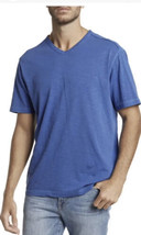 New TOMMY BAHAMA BELIZE BAY V-NECK TEE SHIRT LOGO  Medium Blue - £22.57 GBP