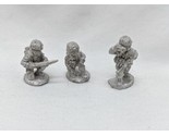 Lot Of (3) Infantry Soldier Squad Metal Miniatures 3/4&quot; - £18.68 GBP