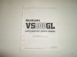 1992 Suzuki VS800GL Supplemental Service Manual Minor Clothing Stains Factory... - $20.14