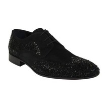 Men's GENIO Suede Red Leather Sole Shoes Turkey 120196481 Black Stones image 4