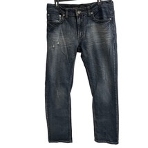 Helix Men&#39;s Slim Straight Blue Jeans  Size 34 X 30 SKU 1196 - £13.92 GBP