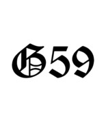 Old English G-59 Premium Vinyl Decal 6 inch, Underground Hip Hop, Rap Du... - $119.24 MXN