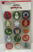 Vintage American Greetings Stickety Doo Da Christmas Stickers Packof 30 New - £10.47 GBP
