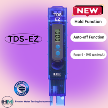 HM Digital TDS-EZ PPM Meter, Home Drinking Tap Water Quality Purity Test/Tester  - £15.65 GBP