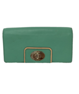 Kate Spade NY Women&#39;s Wallet Light Green and Tan Leather - $19.94