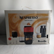 Nespresso Vertuo Pop+ Combination Espresso and Coffee Maker with Milk Frother - £75.50 GBP