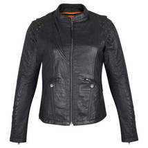 Motorcycle Jacket Lightweight Goatskin Premium Leather Jacket by Vance L... - £148.79 GBP